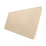 WELAIK dvojnásobný skleněný panel 1+1 - ivory creme A2911L1.jpg