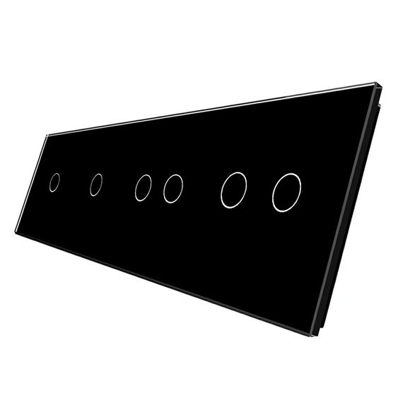 WELAIK čtyřnásobný panel vypínače skleněný 1+1+2+2 - černý.jpg