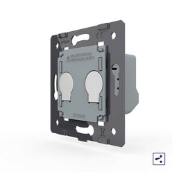 LIVOLO VL-FC2S-2G modul vypínače, dvojitý schodišťový/křížový ř.6+6