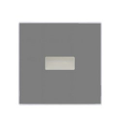 Schodišťové osvětlení 12V – LED panel tmavě šedý