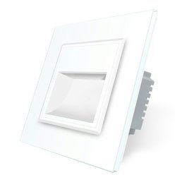 Schodišťové osvětlení 230V – kompletní – bílá barva